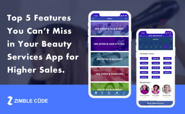 Top 5 features you can’t miss in your beauty service app for higher sales