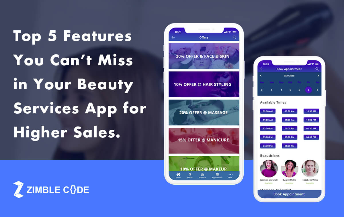 On demand beauty services app development company in New York USA