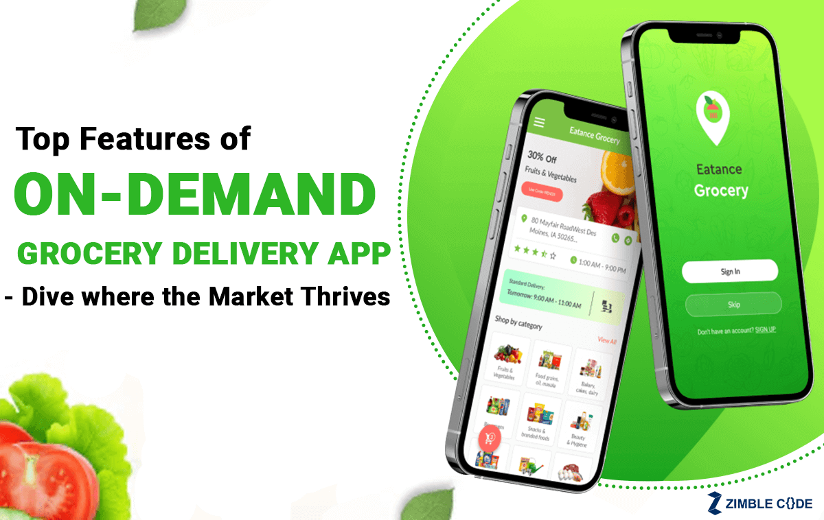 On-demand grocery delivery app development company in New York