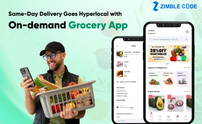Same-Day Delivery Goes Hyperlocal with On-demand Grocery App