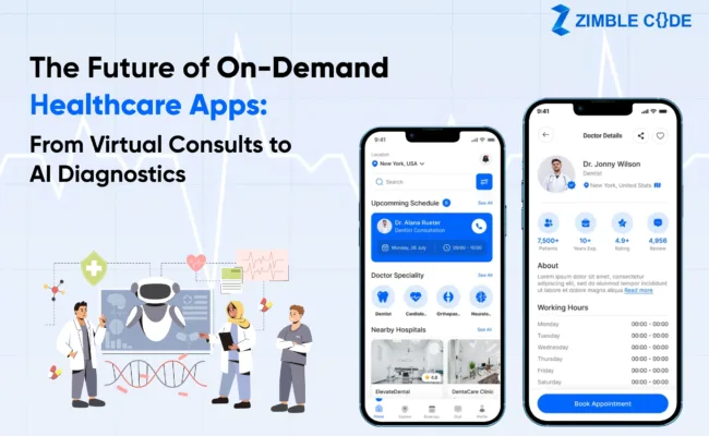 The Future of On-Demand Healthcare Apps: From Virtual Consults to AI Diagnostics
