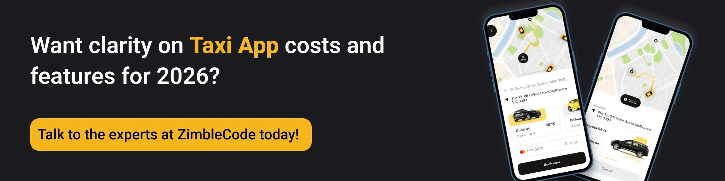 Build a Taxi Booking App in Australia