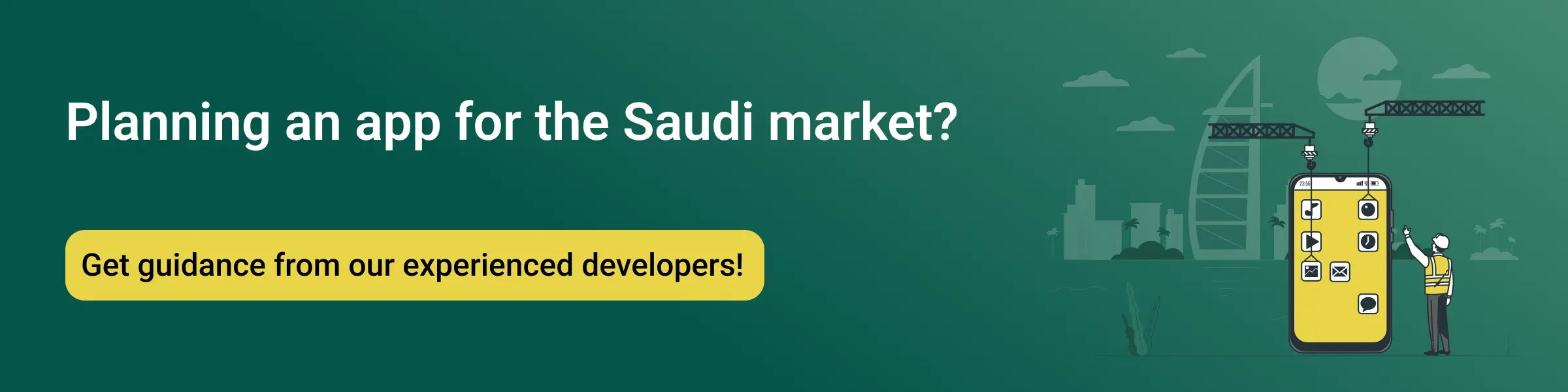 hire mobile app developers in Saudi Arabia