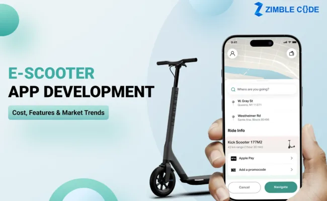eScooter App Development in the UK: Cost, Features & Market Trends